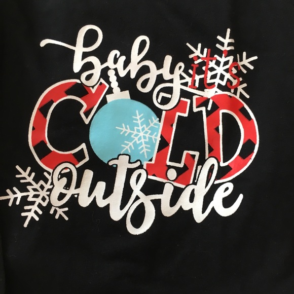 Baby It’s Cold Outside Holiday 2 Piece Set - Picture 2 of 4